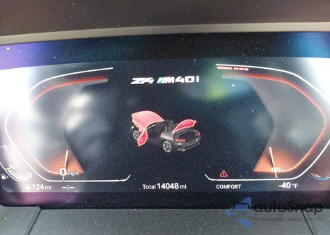 2025 BMW Z4 M40I from USA, damaged, VIN WBAHF9C04SWY38921